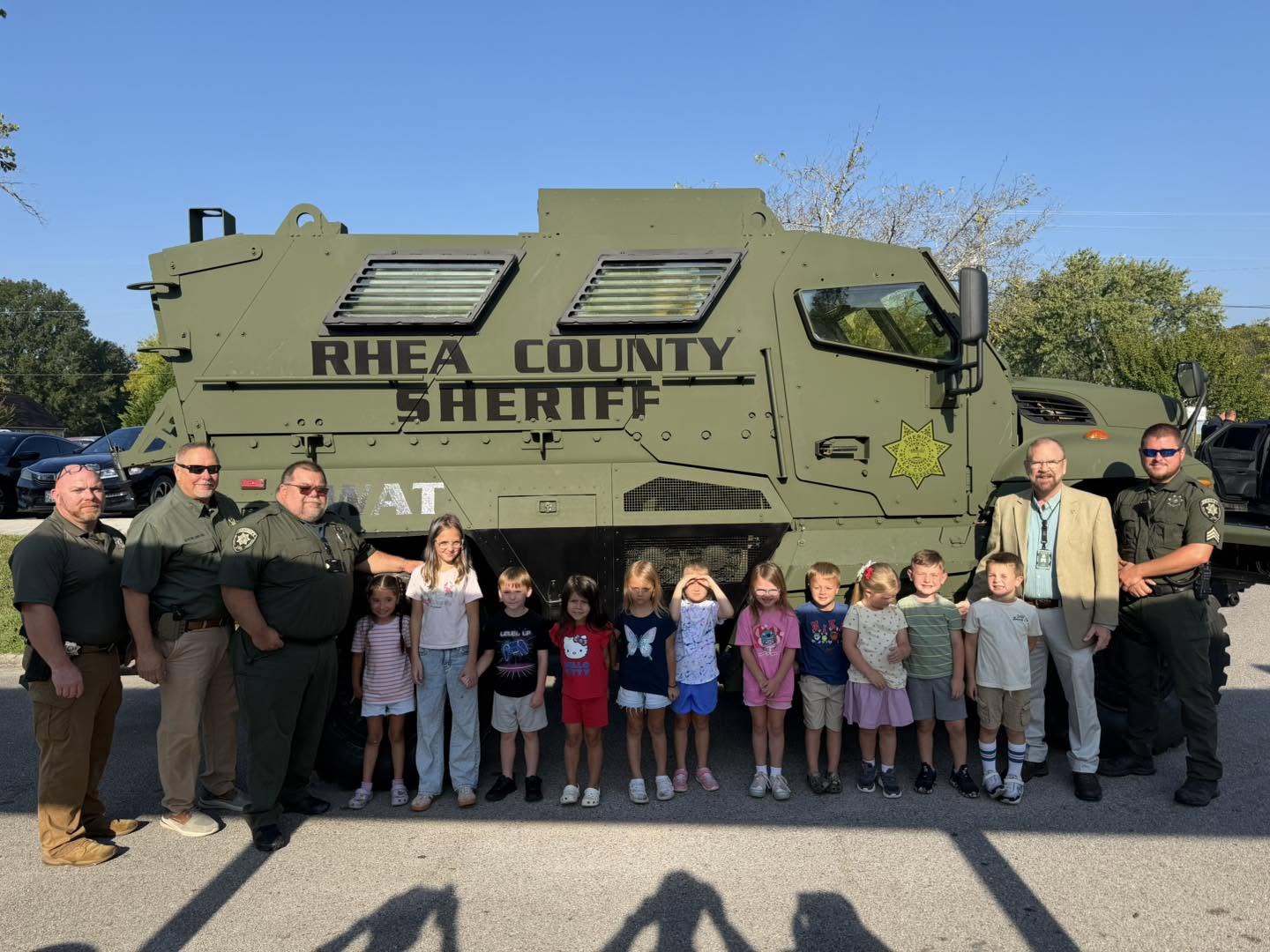 Touch A Truck at Frazier Elementary and New Union Baptist