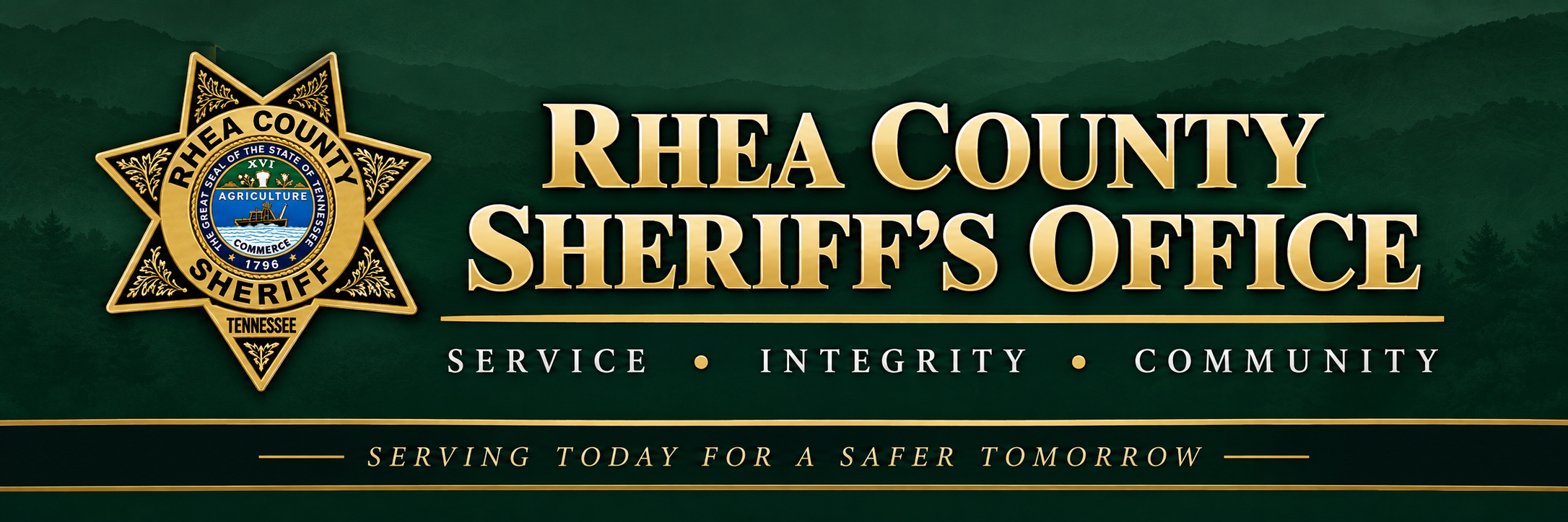 Rhea County Sheriff's Office. Logo